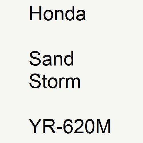 Honda, Sand Storm, YR-620M.